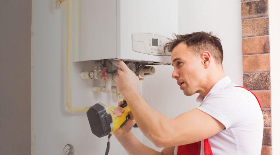 Local tankless water heater installation in Butler, GA